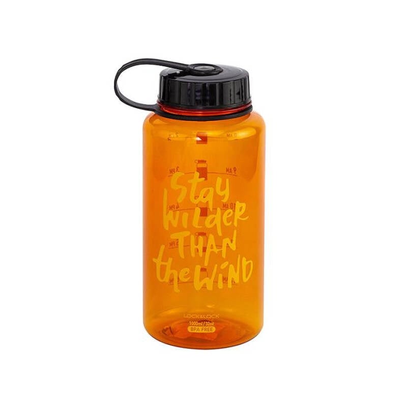 B&igrave;nh Nước Thể Thao 1L - 4 M&agrave;u (Xanh Nước Biển, Xanh L&aacute; C&acirc;y, Cam, Hồng) - Lock&Lock -  ABF610 image number null